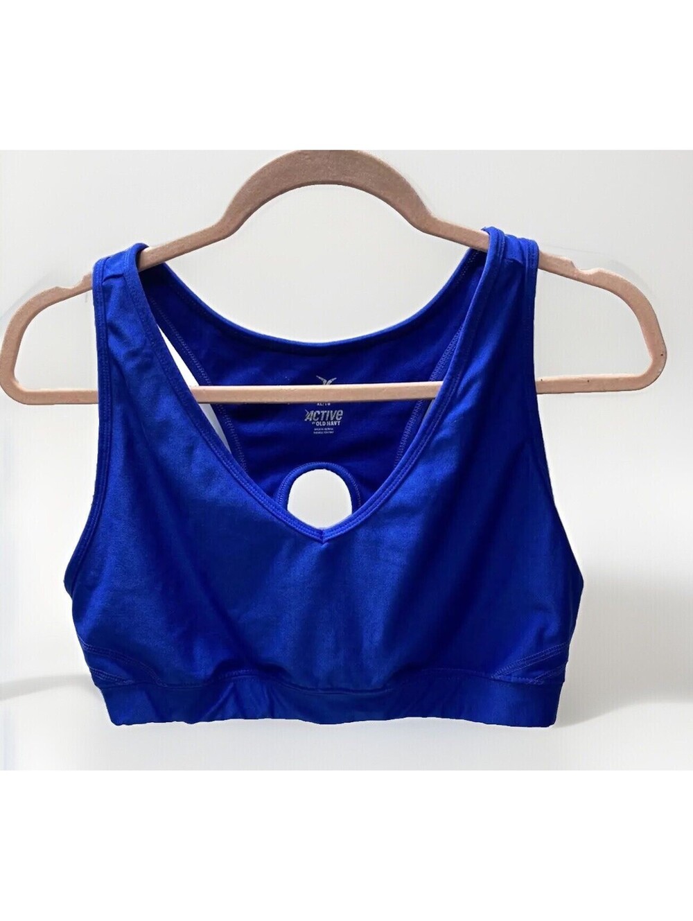 Women’s XL Blue Active Sports Bra – GUC, Supportive, Comfortable for Activewear!